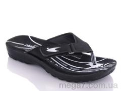 Шлепки, DeMur оптом K26-6101 black-white (30-35)