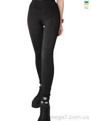 Лосины, Margo оптом 7819 фліс чорний