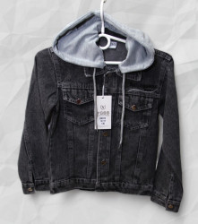 Куртки джинсовые подростковые YGBB (серый) оптом 03156482 ZH0315-225