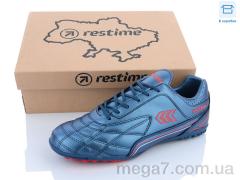Футбольная обувь, Restime оптом DMB23671-1 navy-red
