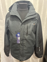 Куртки демисезонные мужские RLX БАТАЛ (серый) оптом 05892317 188-5