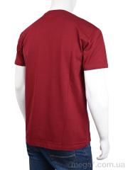 Футболка, Мир оптом 3707-066-2 bordo