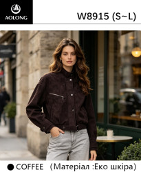 Куртки кожзам женские оптом 78403629 8915-249