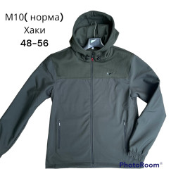 Куртки демисезонные мужские (хаки) оптом 03578641 M10-35