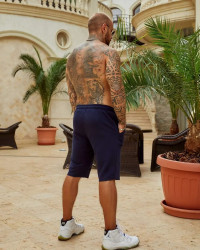 Шорти чоловічі (темно-синій) оптом