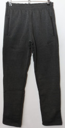 Спортивные штаны мужские на флисе (gray) оптом 69702315 01-6