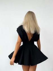 Комбинезоны женские (черный) оптом 70325968 543-24