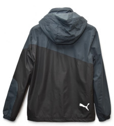 Ветровки мужские (черный/серый) оптом 69320758 YY7700-1-14