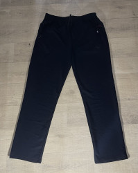 Спортивные штаны мужские БАТАЛ (темно-синий) оптом 35179826 01-12