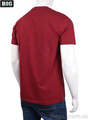 Футболка, BIG оптом 3707-0080-1 bordo