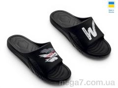 Шлепки, Rai shoes оптом P408 чорний