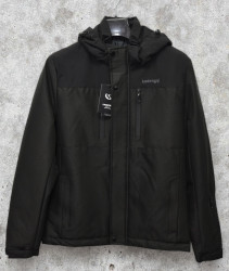 Куртки демисезонные мужские KDQ (черный) оптом 54976180 EM22013-1-31