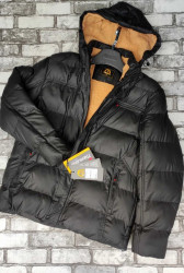 Куртки зимние мужские на меху (черный) оптом Китай 40537268 B14-24