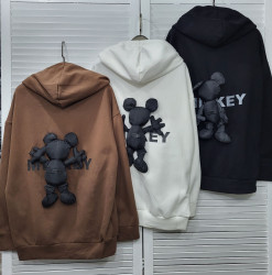 Худі жіночі (білий) оптом