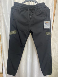 Спортивные штаны мужские (черный) оптом 65318740 115-1