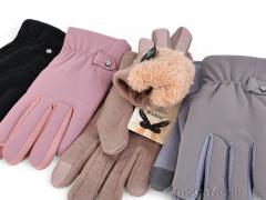 Перчатки, PAIDI оптом 201 плащівка-текстиль mix