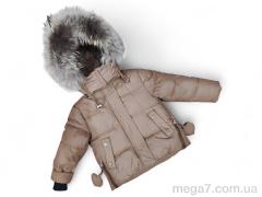 Куртка, Kids-modnik оптом 8207 коричневий