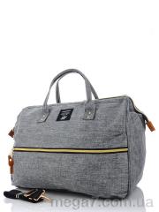 Сумка, Superbag оптом 888 grey