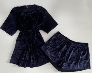 Ночные пижамы женские БАТАЛ оптом PALMA SHOP 65013427 07-22