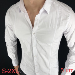 Рубашки мужские VARETTI оптом 32874695 01 -4