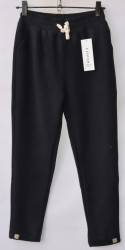 Спортивные штаны женские БАТАЛ на меху оптом 52974830 B635-2-32