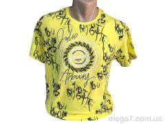 Футболка, TurkishBrend оптом 23008 жовтий
