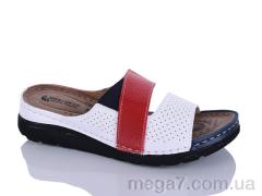 Шлепки, Sali-2 оптом 203-43 червоний к.
