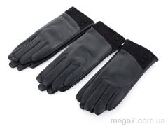 Перчатки, RuBi оптом R106Ж кожзам-махра black