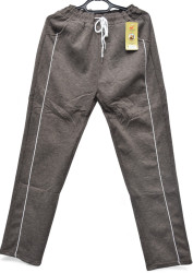 Спортивные штаны женские на меху БАТАЛ оптом 48956217 6226-192