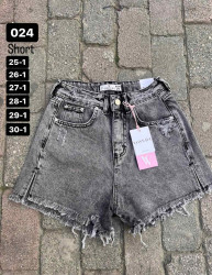 Шорты джинсовые женские VONNAVI оптом 01359482 024-42