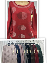 Свитера женские БАТАЛ оптом 37604952 5049-12