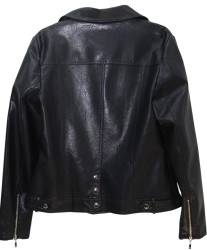 Куртки кожзам жіночі БАТАЛ оптом --