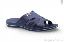Шлепки, Rai shoes оптом M204 синій