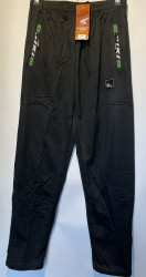 Спортивные штаны мужские (black) оптом 76139058 104-6