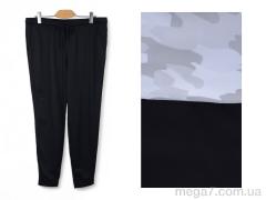 Спортивные брюки, LOOK STOCK оптом --- 0830-1211 black-white mix