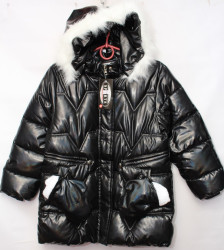 Куртки зимние юниор (black) оптом 46098152 02-15