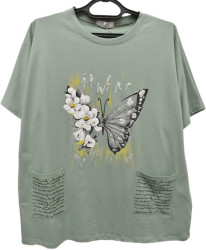 Футболки женские БАТАЛ оптом 41685239 330-48