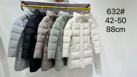 Куртки зимние женские (молочный) оптом 16245378 632-7
