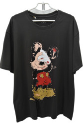 Футболки женские БАТАЛ оптом 95214706 B40-120