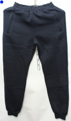 Спортивные штаны мужские на флисе (dark blue) оптом 35261804 01-3