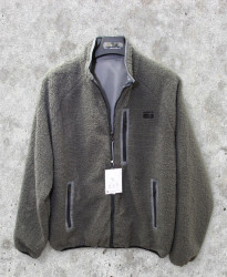 Куртки двусторонние демисезонные мужские ATE (серый) оптом 30519472 2302-L-20