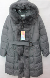 Куртки зимние женские (grey) оптом 61052893 8125-86