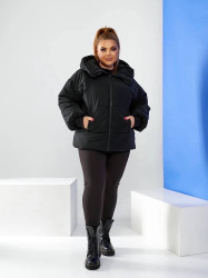 Куртки зимние женские (черный) оптом 37594860 033-7