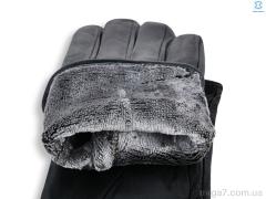 Перчатки, Королева оптом GN06-0542М шкіра махра black