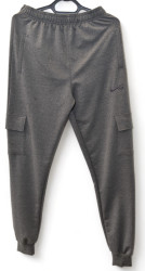Спортивные штаны мужские (серый) оптом 21380459 06-76