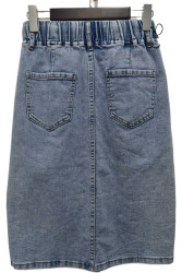 Юбки джинсовые женские ПОЛУБАТАЛ оптом 40629815 8116-116