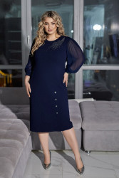 Платья женские БАТАЛ оптом 83024579 371-24