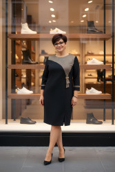 Платья женские БАТАЛ оптом 57248631 2-5