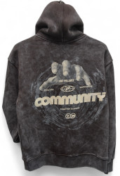 Худі чоловічі на флісі оптом 