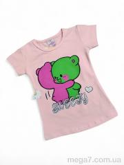 Футболка, Kids-modnik оптом 11029-2 пудра